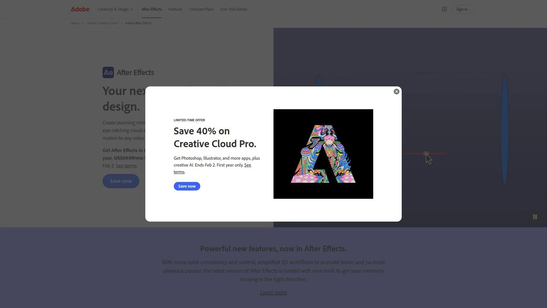 Adobe After Effects screenshot